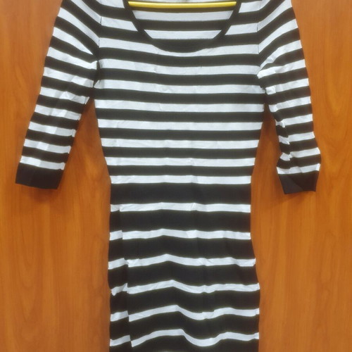 Mango dress size S, black and white