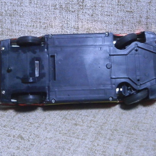 Porsche 914 A. Ananiadis Tin Toy new with battery box and vintage remote control
