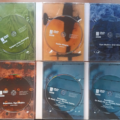 DVD collection of 15 documentaries on World War II like new