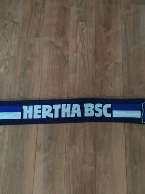 Hertha double-sided scarf used, authentic