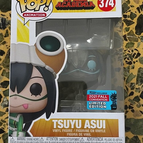 Funko Pop Animation Tsuyu Asui 374 2021 conversation exclusive new