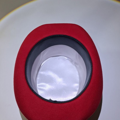 Semi-High Hard Hat red, like new