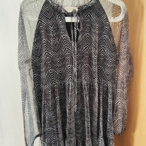 BSB dress with transparency like new, mini, black and gray