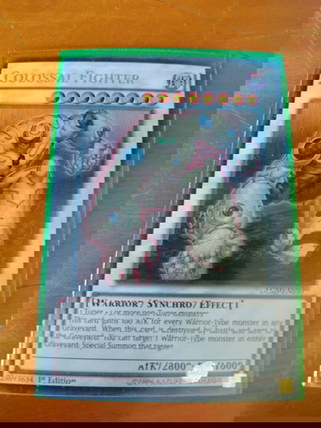 Colossal Fighter Ultra Secret Rare Yugioh Yu-Gi-Oh