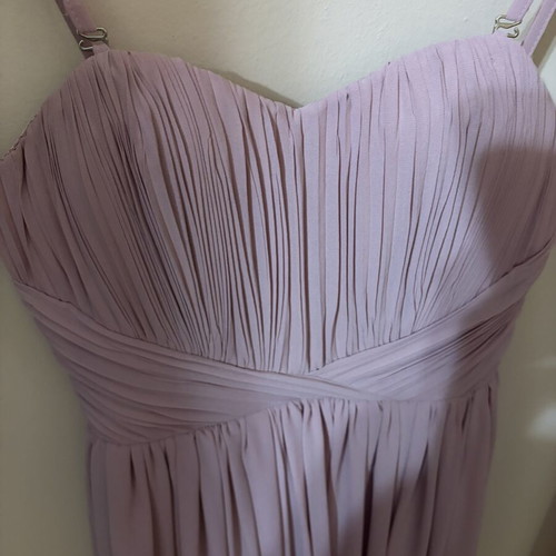 Women's formal dress pink like new, size small