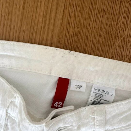 White jeans large like new