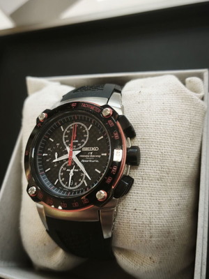 Seiko Sportura F1 Honda Racing Team ρολόι χρονογράφος με ξυπνητήρι