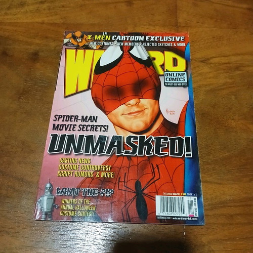 Wizard magazines used, pack of 9 issues with Jim Lee special