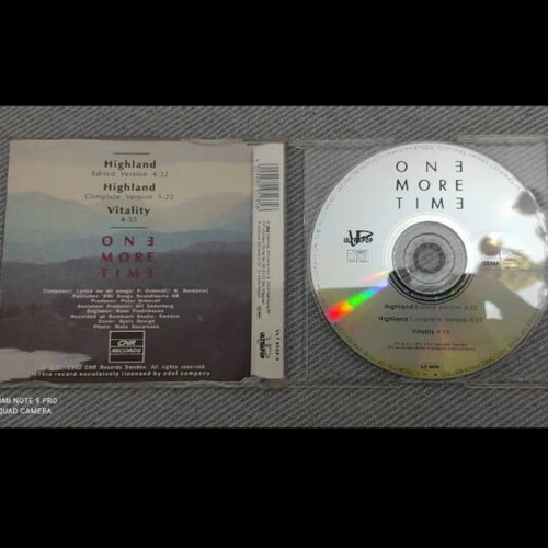 One More Time Highland CD like new, pop