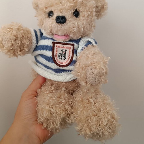 Knitted Puppy New Handmade Soft Plush Toy