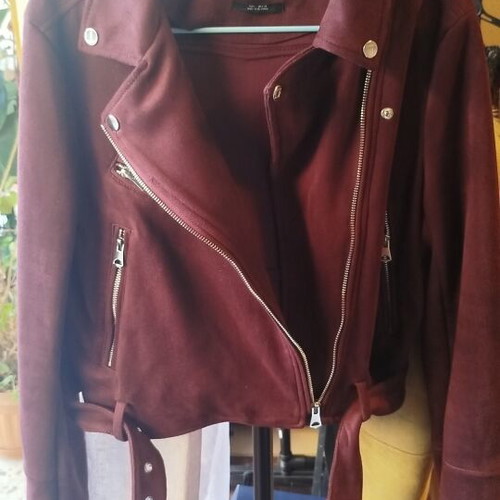 Pull & Bear burgundy jacket, size large