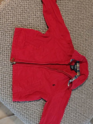 Polo kids jacket red, like new, age 3
