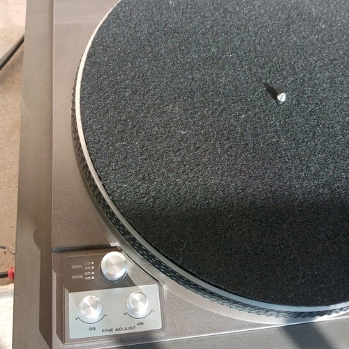 Sanyo turntable used, direct drive, repair needed