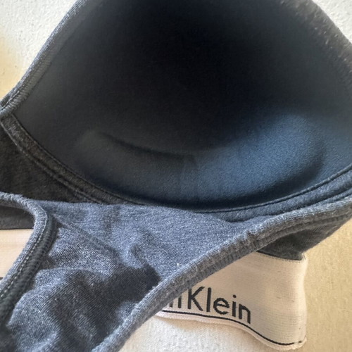 Calvin Klein sports bra used, size S, blue