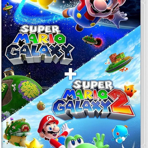 Super Mario Galaxy + Super Mario Galaxy 2 Nintendo Switch new PAL