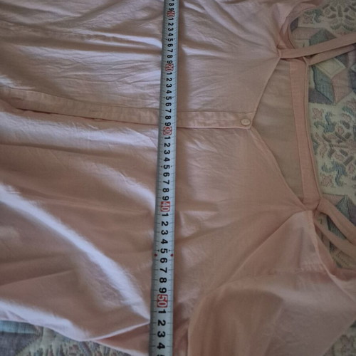 Pink Off Shoulder Shirt like new, 100% cotton, XXL