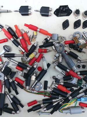 Connectors used, new and secondhand