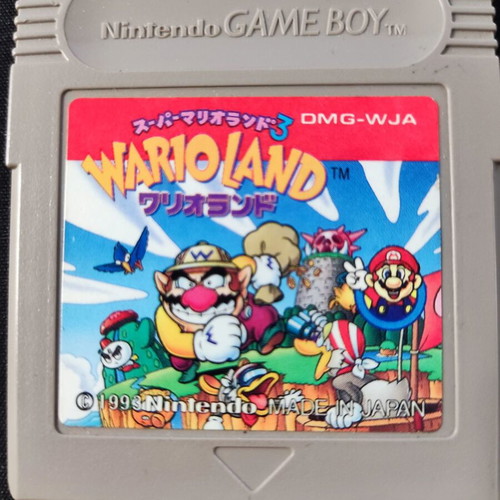 Super Mario Land 3: Wario Land Nintendo Game Boy used, Japan Edition