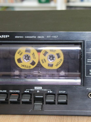 Sharp RT-1157 cassette deck like new