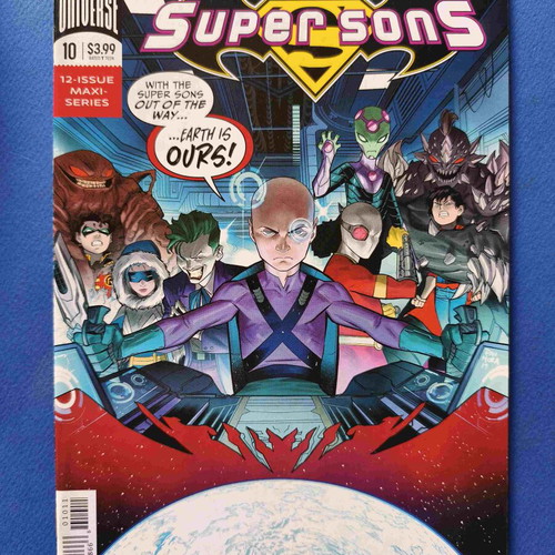 Adventures of the Super Sons 10 comic book used, English