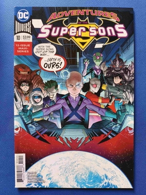 Adventures of the Super Sons 10 comic book used, English