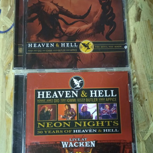 Heaven & Hell CD pack: The Devil You Know 2009 + Neon Knights Live at Wacken 2010