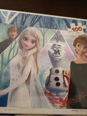 Frozen Elsa puzzle new, 100 pieces