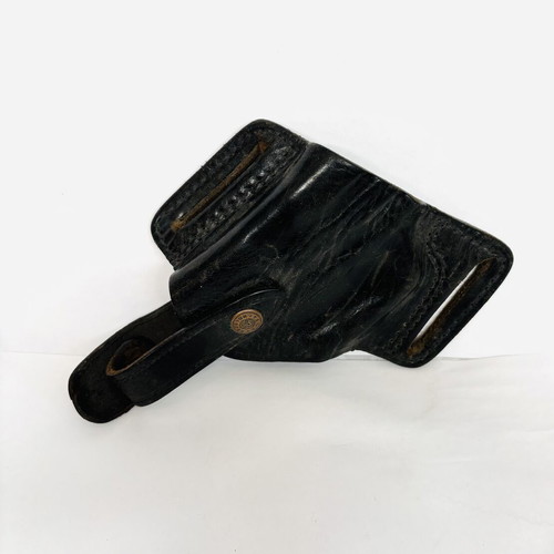 Vega Holster F107 Leather OWB Pistol Holster used, made in Italy