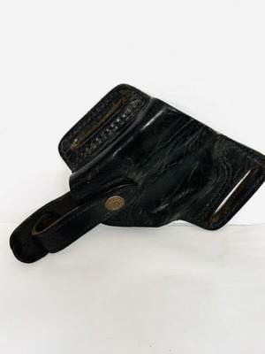 Vega Holster F107 Leather OWB Pistol Holster used, made in Italy
