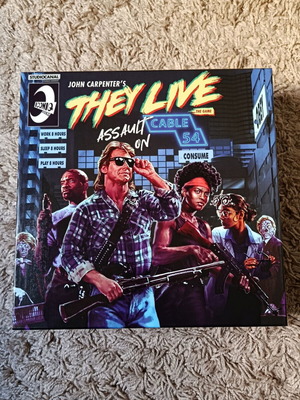 They Live: Assault on Cable 54 επιτραπέζιο παιχνίδι σαν καινούργιο, Kickstarter αποκλειστικό