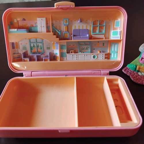 Polly Pocket Bluebird collectible 3-set like new (1990–1998)