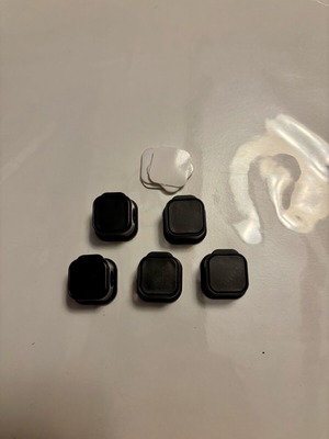 Magnetic office clips for cables black color, set of 5 like new