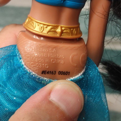 Hasbro Disney Royal Shimmer Princess Jasmine doll used, good condition