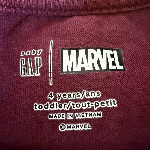 GAP kids long-sleeve shirts like new, 4 years, 3 colorful pieces