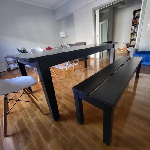 Extendable dining set for 4-12 people, new