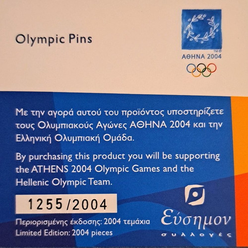 Pins Athens 2004 Olympic Games new, basketball set of 5 pieces