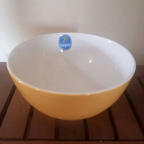 Deep plate used with Chiquita logo