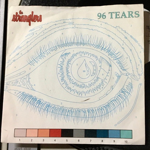 The Stranglers 96 Tears vinyl 7" single used, rock