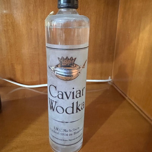 Vintage alcoholic drinks from 1968 like new, rare collectible bottles
