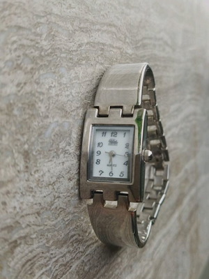 Valido women's watch new, silver with white dial