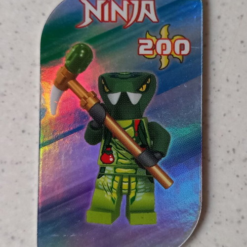 Ninja tags used, pack of 7 with one magnetic