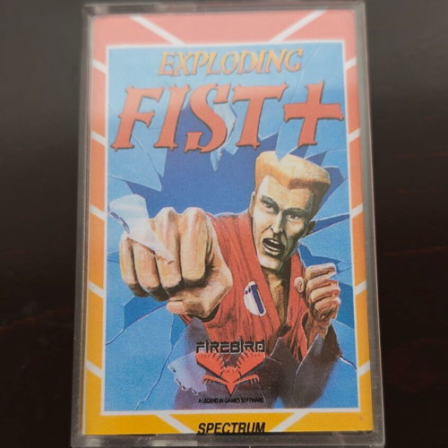 ZX Spectrum Exploding Fist game like new, action