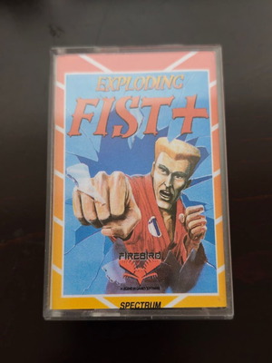 ZX Spectrum Exploding Fist game like new, action