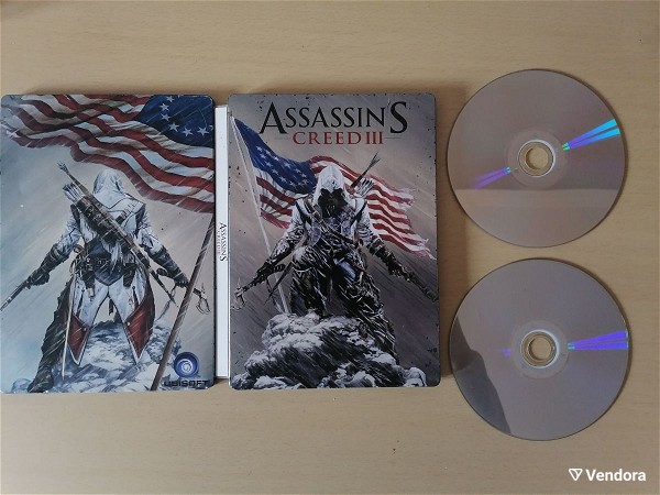  Assassin's Creed 3 (Steelbook) + Assassin's Creed 2 PlayStation 3