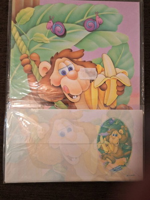 Aromatic sealed stationery set, pack of 3, new