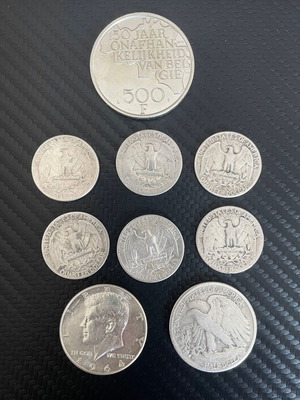 Silver coins