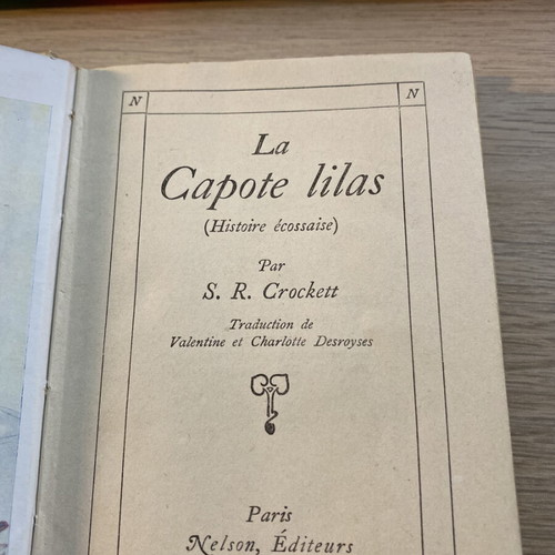 La capote lilas collectible book 1905 used