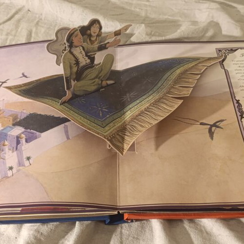 Aladdin and the Magic Lamp interactive 3D book