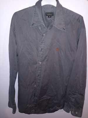 Marlboro Classics shirt new, dark gray, size Large