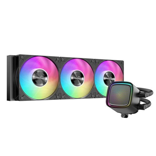 SAMA L50 AIO Water Cooler 360mm with ARGB Pump and 3×120mm Fans